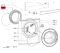 Манжета люка 480111100188 Ariston/Indesit/Whirlpool