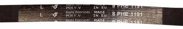 Ремень 1191 H8 Hutchinson стиральной машины (черный)