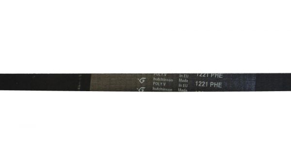 Ремень 1221 H7 стиральной машины Ariston/Indesit, (черный)