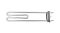 Тэн 269293 для стиральной машины Bosch/Siemens