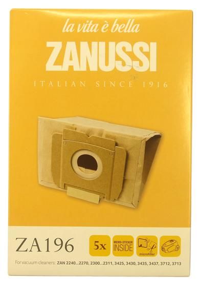 Бумажные пылесборники Zanussi ZA-196 для пылесосов Electrolux/Zanussi