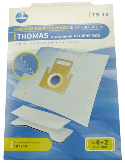 Мешки-пылесборники Neolux TS-12 для пылесосов Thomas