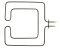 Тэн нижний 808369 духовки Gorenje, 1100W