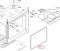 Уплотнитель двери 626168 духовки Bosch/Siemens